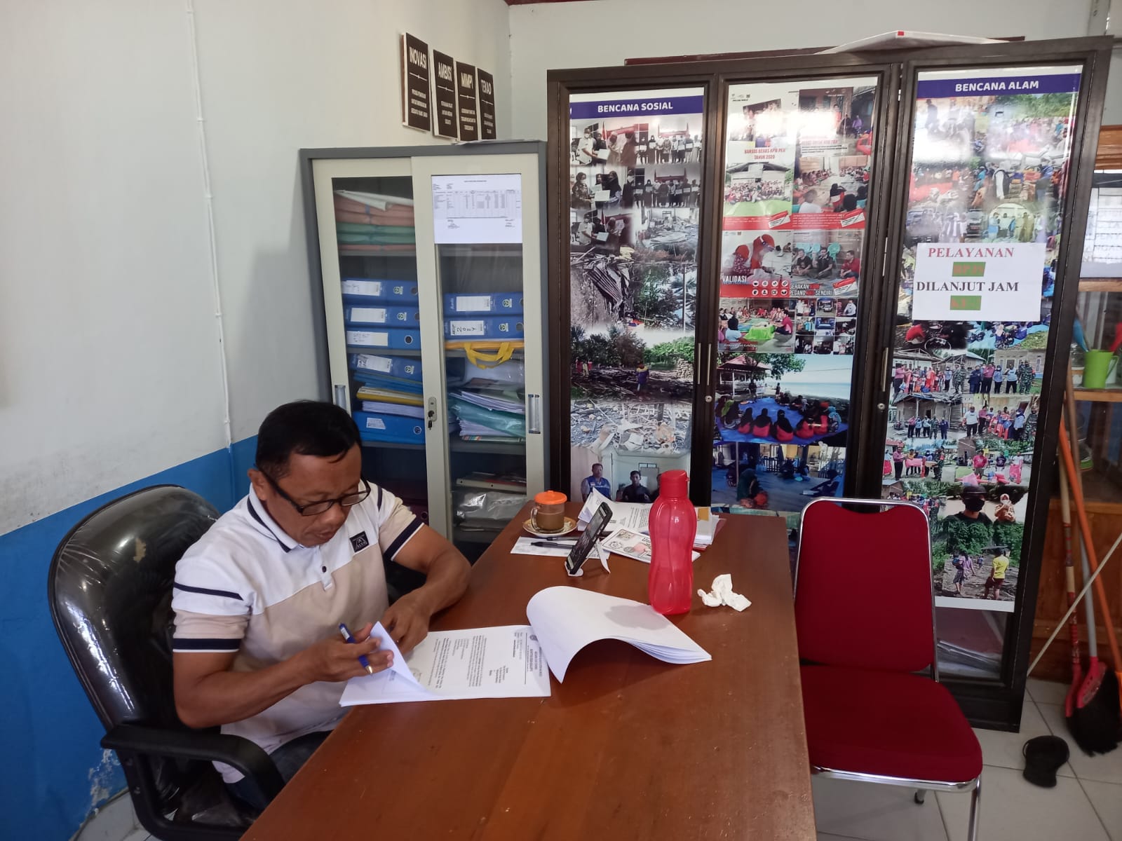 STANDART OPERASIONAL PROSEDUR (SOP) PELAYANAN BANTUAN KORBAN BENCANA ALAM & SOSIAL